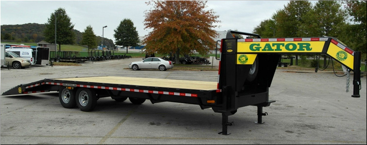 Gooseneck flat bed trailer for sale14k  Fulton County, Ohio